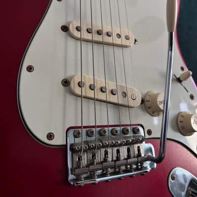 Immagine Fender Vintera Road Worn '60s Stratocaster 2020 - 2021 - Firemist Gold - 6