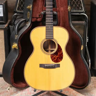 Martin Custom Shop OM-28 Acoustic/Electric Guitar - Adirondack/Cocobolo with Hardshell Case - Used image 16