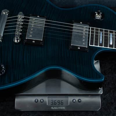 Gibson Custom Les Paul Custom Axcess Peacock Widow Gloss CS600034 image 5