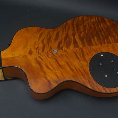Rick Turner Model 1, 12 String  2000 Gloss Lacquer over Flamed Koa image 3