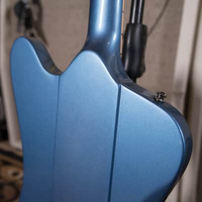 Gibson Firebird V Reissue Pelham Blue 2002 owned by Chris Shiflett image 7
