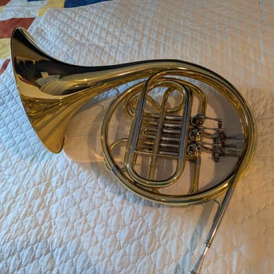 Jupiter JHR700 Standard Single French Horn 2010s - Lacquered Brass image 4