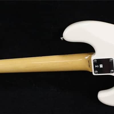Fender FSR  Jazz 66 Reissue Japan Electric Bass Guitar 2013 Olympic White image 2