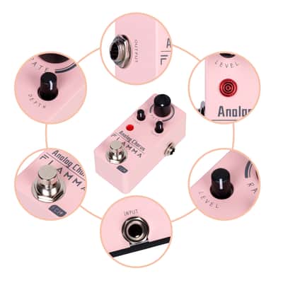 Flamma FC14 Analog Chorus Pedal True Bypass Free Shipment,price include the import duty for US buyer image 4