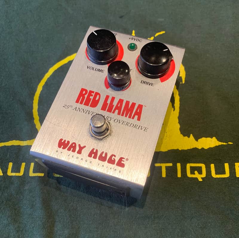 Way Huge WHE206 25th Anniversary Red Llama Overdrive | Reverb