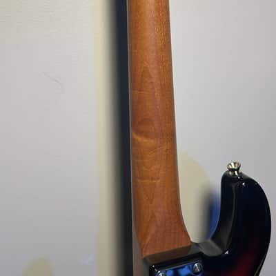 Flight Mini JB Bass – Sunburst – Roasted Maple – Excellent Condition image 9