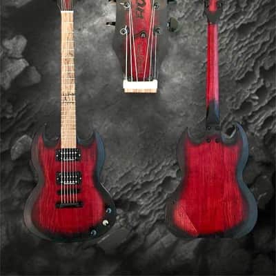 Guitare type SG luthier HVG image 1