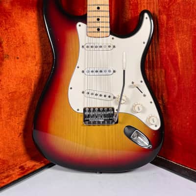 1972 Fender Stratocaster Sunburst Vintage Guitar w/OHSC image 2