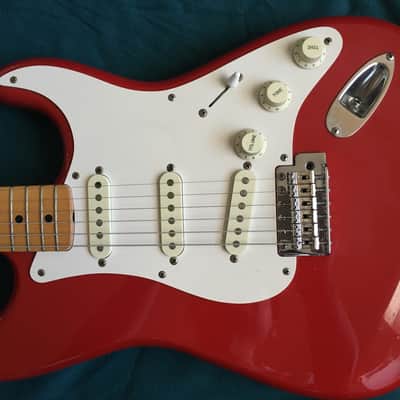 MIJ "E Series" Squier Stratocaster Mid 80's by Fender Japan 1984-1987 image 11