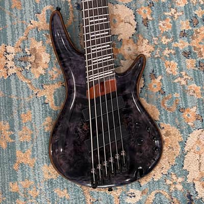 Ibanez SRMS806-DTW Bass Workshop Multi-Scale Soundgear 2023 - Present - Deep Twilight image 5