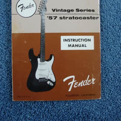 Fender 57 Vintage Stratocaster  Case Candy 1982-1985 image 10