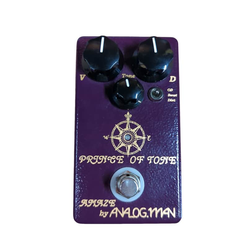 Used Analogman Prince of Tone Overdrive Pedal image 1