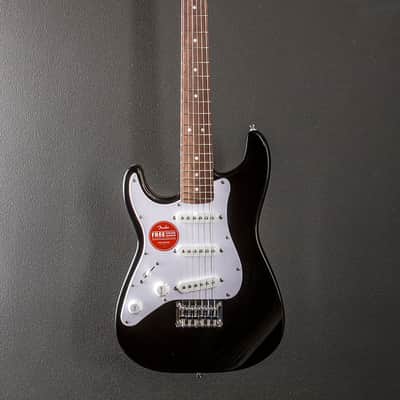 Squier Mini Strat Left Hand - Black image 3