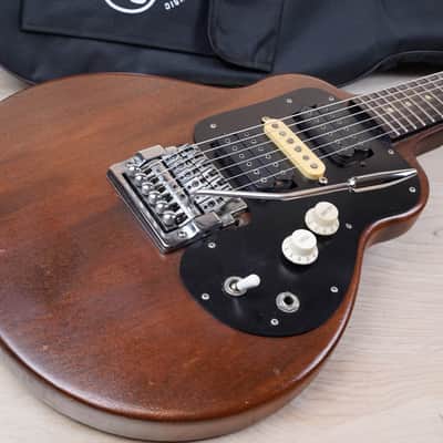 Gibson Melody Maker MOD 1964 Stained Mahogany Refinish Kahler Tremolo w/ Bag image 3