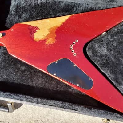 Vintage 1978 Dean V - Not a Reissue - Flamed Cherry Sunburst - Very Rare Find! image 7