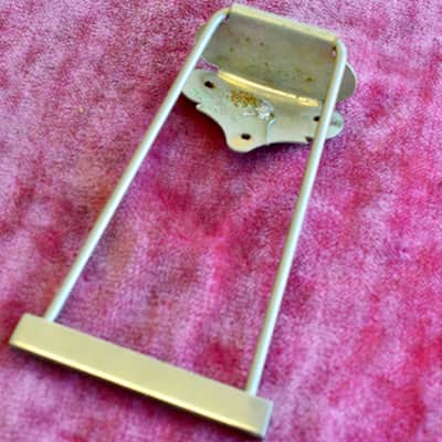 Vintage 1950's - 1960's Hofner Archtop Trapeze Tailpiece - West German made! Rare! image 2