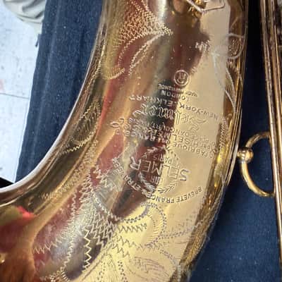 Vintage Selmer Paris Mark VI Tenor Sax Saxophone with Original Case and Mouthpiece Original Lacquer Just Re-Padded 1958 image 11