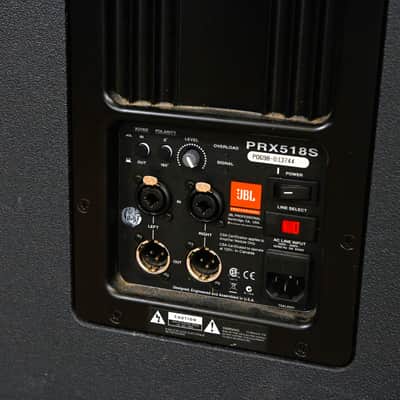 JBL PRX518S 500W 18-inch Active Subwoofer CG01XYU *ASK FOR SHIPPING* image 7