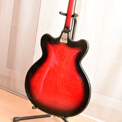 Höfner 4600 verythin – 1965 german vintage thinline archtop guitar image 15