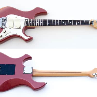 Fender Performer 1985 Burgundy Mist MIJ Made in Japan System One Tremolo OHSC Trem Arm included image 4