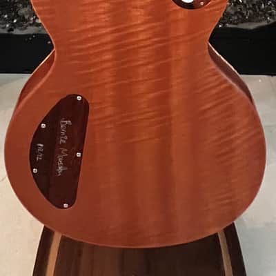 !Nik Huber: PAIR Bernie Marsden Signed Goldtop and Figured Maple Top Limited Edition 2023 - Light Relic Goldtop and Light Relic Flame Top Matched Pair No. 12/12 image 14