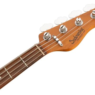 Sadowsky MetroExpress 21-Fret Hybrid P/J Bass, Morado Fingerboard, 4-String - Solid Candy Apple Red Metallic High Polish image 7