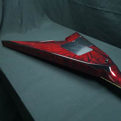 Jackson USA Custom Shop RR24 Rhoads w/ Cut Outs 2005 Red Marble Pablo Santana Masterbuilt NAMM'05 image 23