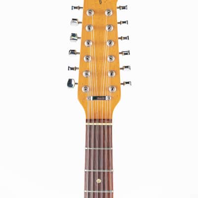 USED 1966 Fender Electric XII Electric Guitar - 3 Tone Sunburst with Original Hardshell Case image 16