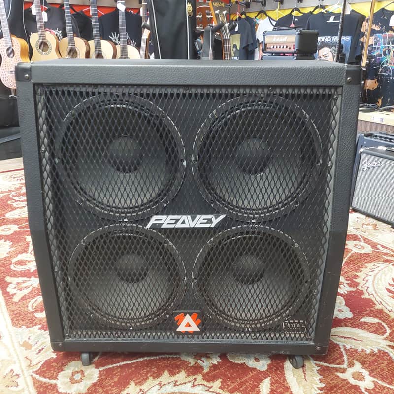 2000's Peavey 412MS 4x12" Slant Guitar Speaker Cabinet 240 Watt (USED) SN# 11714648 "Made In USA" image 1