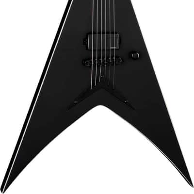 Dean Vengeance Select Fluence Electric Guitar, Ebony Fingerboard, Black Satin image 2