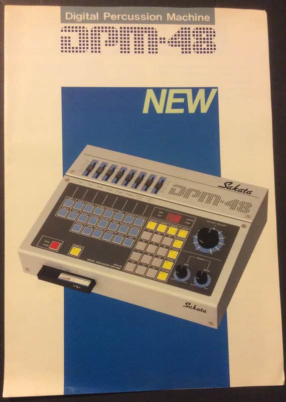 Sakata DPM-48 Drum Machine brochure 1983 image 1