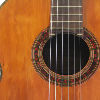 Francisco Manuel Diaz 1960's interesting flamenco guitar built in the style of Manuel de la Chica + video! image 3