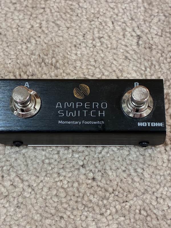 Hotone Ampero Switch 2-Button Momentary Footswitch 2020 - Present - Black image 1