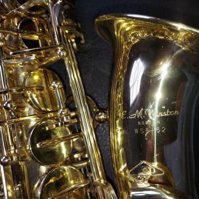 EM Winston Alto Saxophone with Mouthpiece/Neck/Case, USA Boston, Very Good Cond. image 8