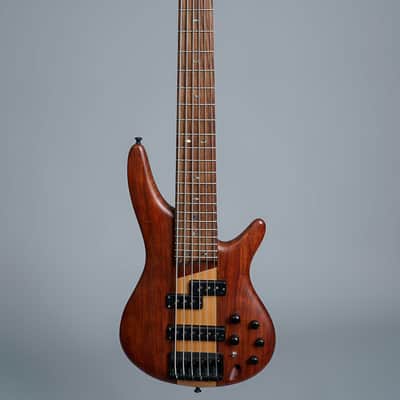 Ibanez SR756-NTF Standard Soundgear Bass 2015 - Natural Flat image 7