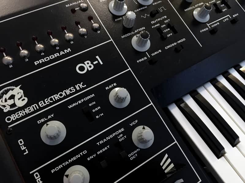 Oberheim OB 1 Analogue Synthesiser - Number 59 - Free EU Shipping image 1