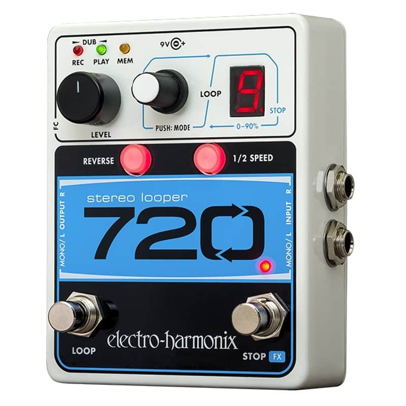 New Electro-Harmonix EHX 720 Stereo Recording Looper Guitar Effects Pedal! image 1