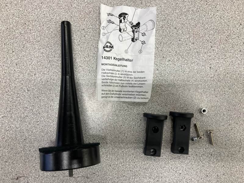 K&M Peg Holder & Flute Stand Attachment image 1