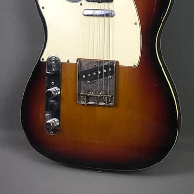LEFTY! Vintage 1987 Fender ‘62 Reissue Double Bound 3 Tone Sunburst Custom Telecaster ‘60s Tele Rare Solid Alder Body 7.3 lb HSC image 4