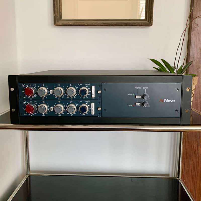 AMS Neve 1084 Pair W/Power Chassis image 1