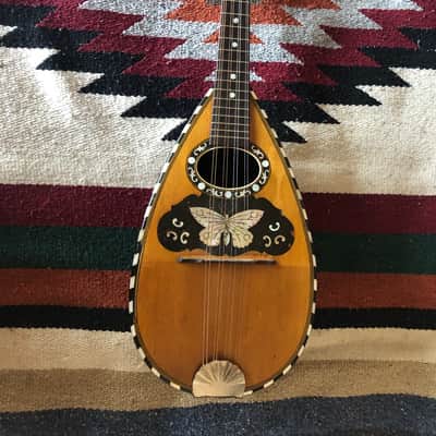 Fancy Bowlback Mandolin, Early 20th Century, Excellent Condition image 1