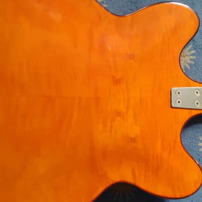 Framus E-Bass Atlantik AM 5/144, BJ 1968 - Orange Sun image 9