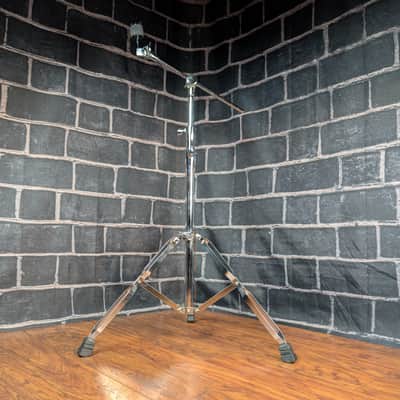 Peace Double‑Braced Boom Cymbal Stand – Chrome • Stable Hardware • Adjustable 12.5" Boom Arm • Road‑Ready Support image 3