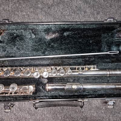 Yamaha YFL-221 Student Flute 2010s - Silver image 1