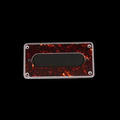 Humbucker to Strat Style Pickup Adapter Ring ,H-S-2  Non-Slant , 4-Ply Brown Tortoise