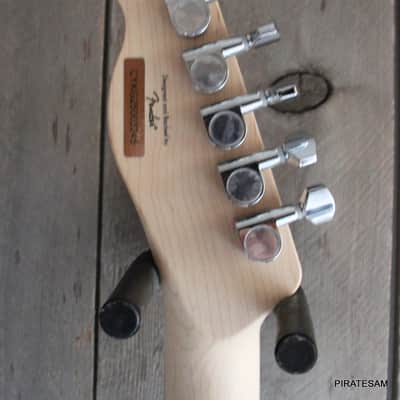 Squier Affinity Telecaster Thinline Custom Art Guitar " Blues Man Coop " image 8