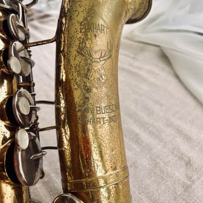 Elkhart by Buescher 21A Alto Saxophone Eb – Vintage USA Project Horn image 5