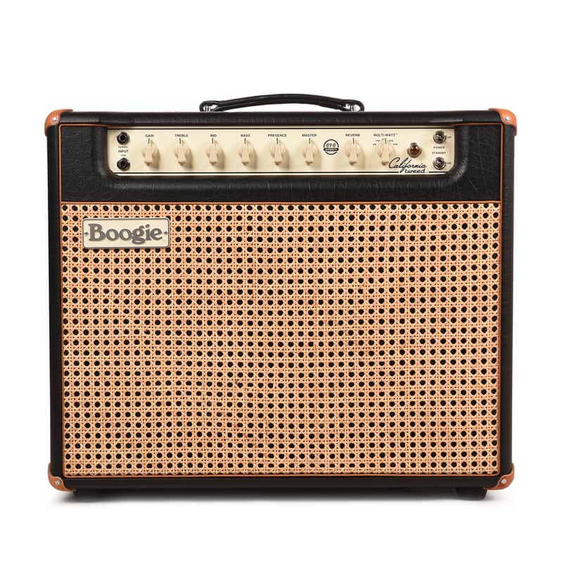 Mesa/Boogie California Tweed 6V6 4:40 40W 1x12 Combo Black Taurus w/ Wicker Grill image 1