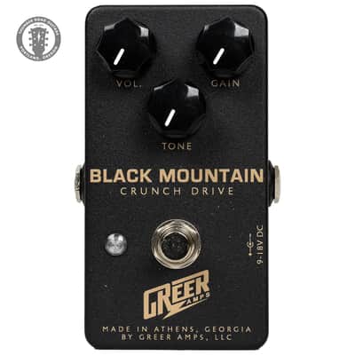 New Greer Amps Black Mountain Crunch Drive image 1