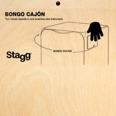Stagg Bongo Cajon Drum CAJ-BONGO-N image 7
